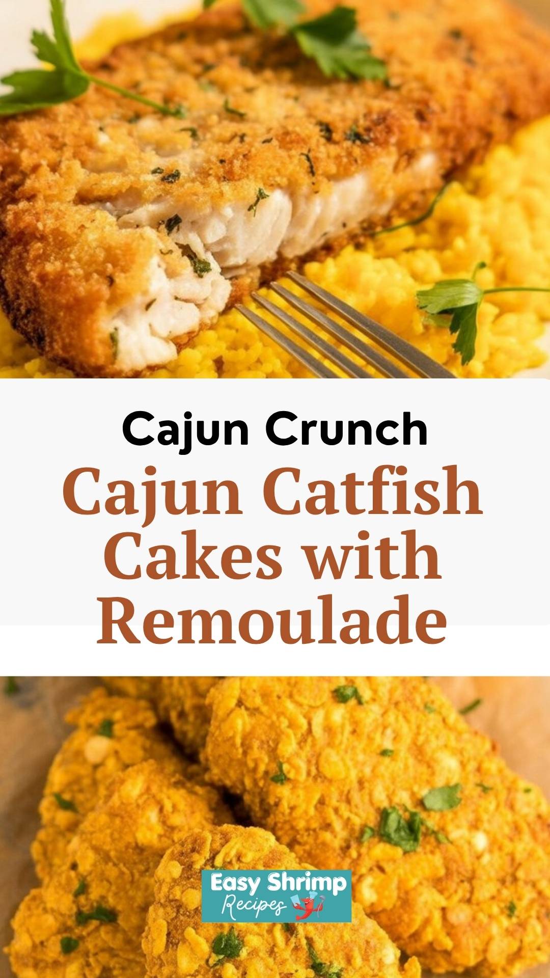 Cajun Catfish Cakes with Remoulade