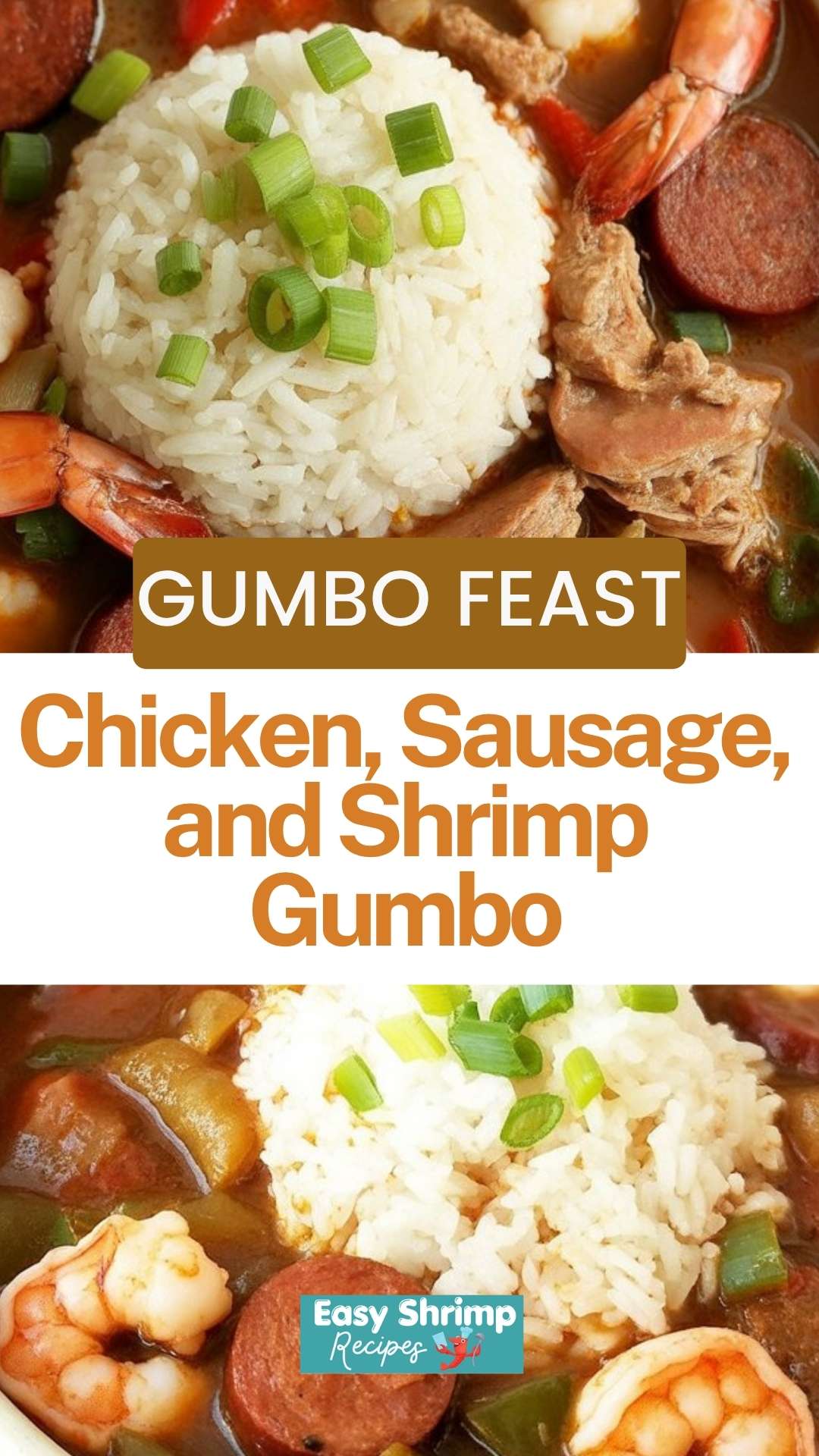 Chicken, Sausage, and Shrimp Gumbo