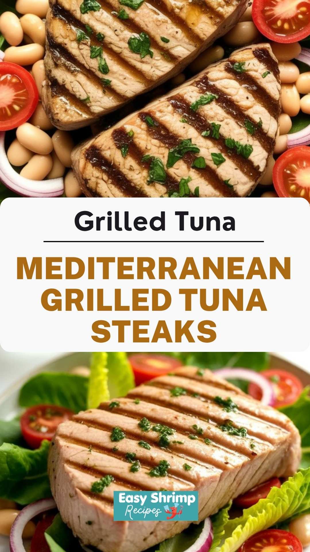 Mediterranean Grilled Tuna Steaks