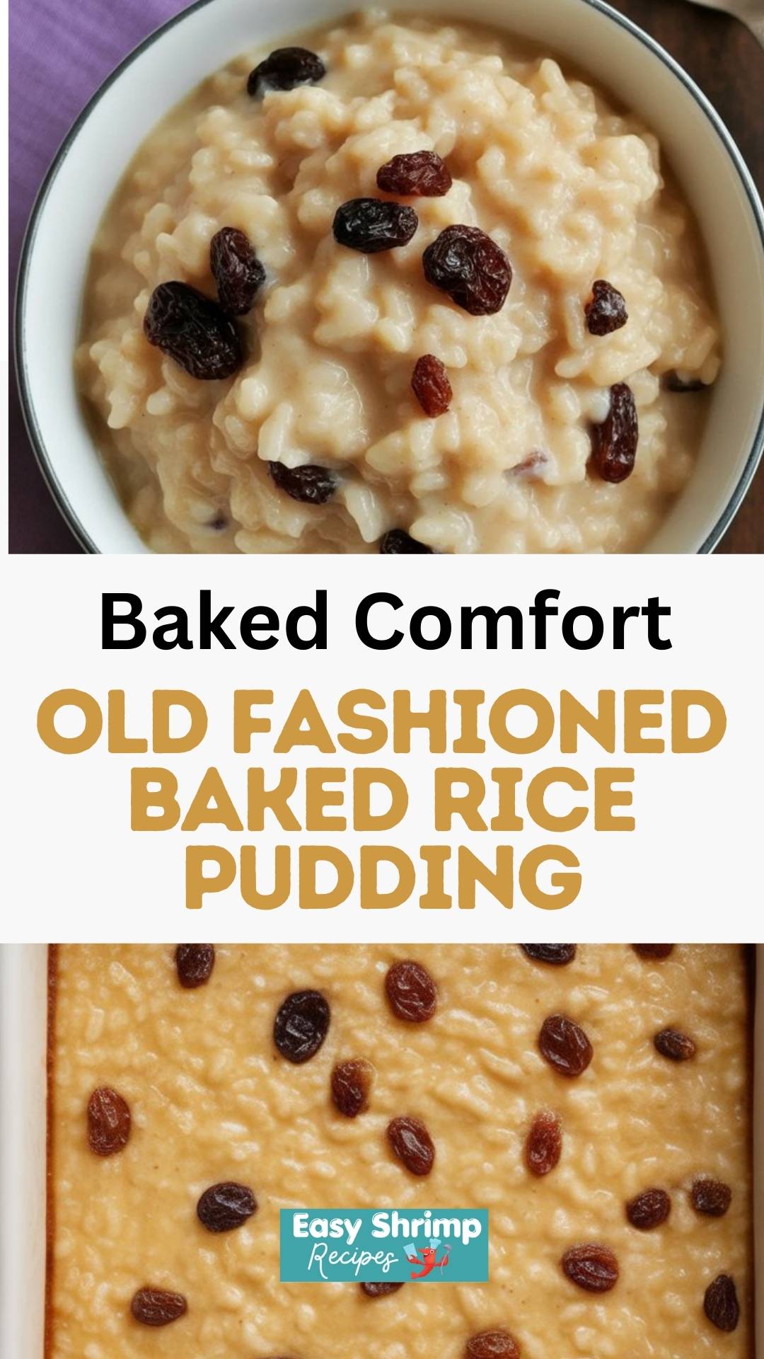 Old Fashioned Baked Rice Pudding