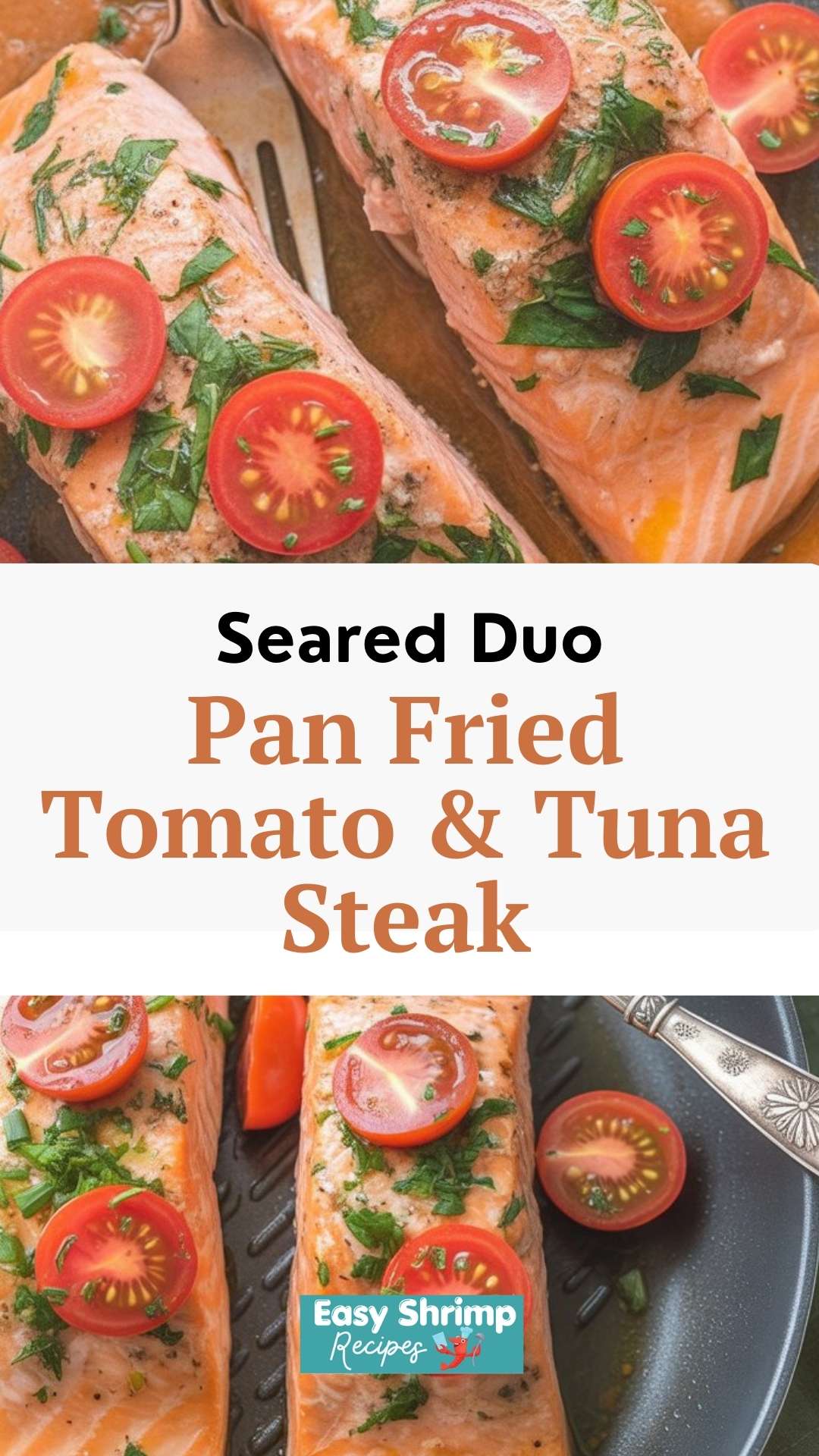 Pan Fried Tomato & Tuna Steak