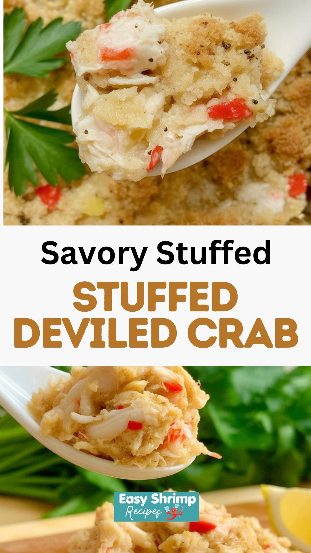 Stuffed Deviled Crab