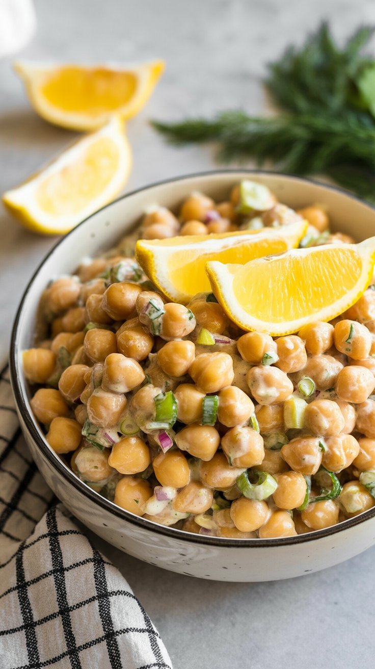 best 10 Minute Chickpea Tuna Salad