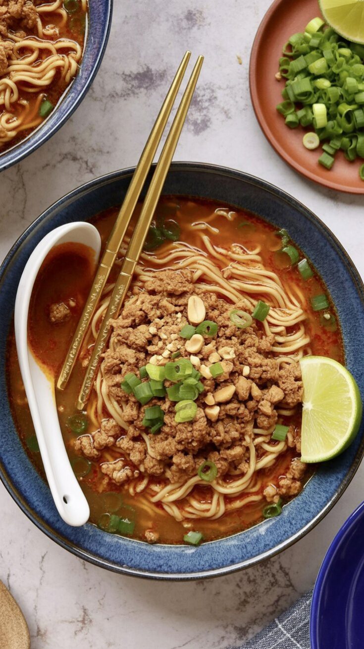 best 15 Minute Ground Beef Ramen Bowls