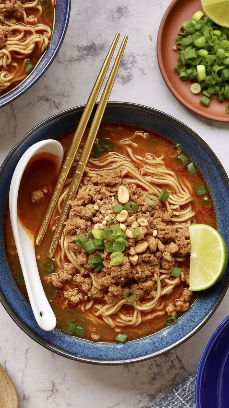 best 15 Minute Ground Beef Ramen Bowls