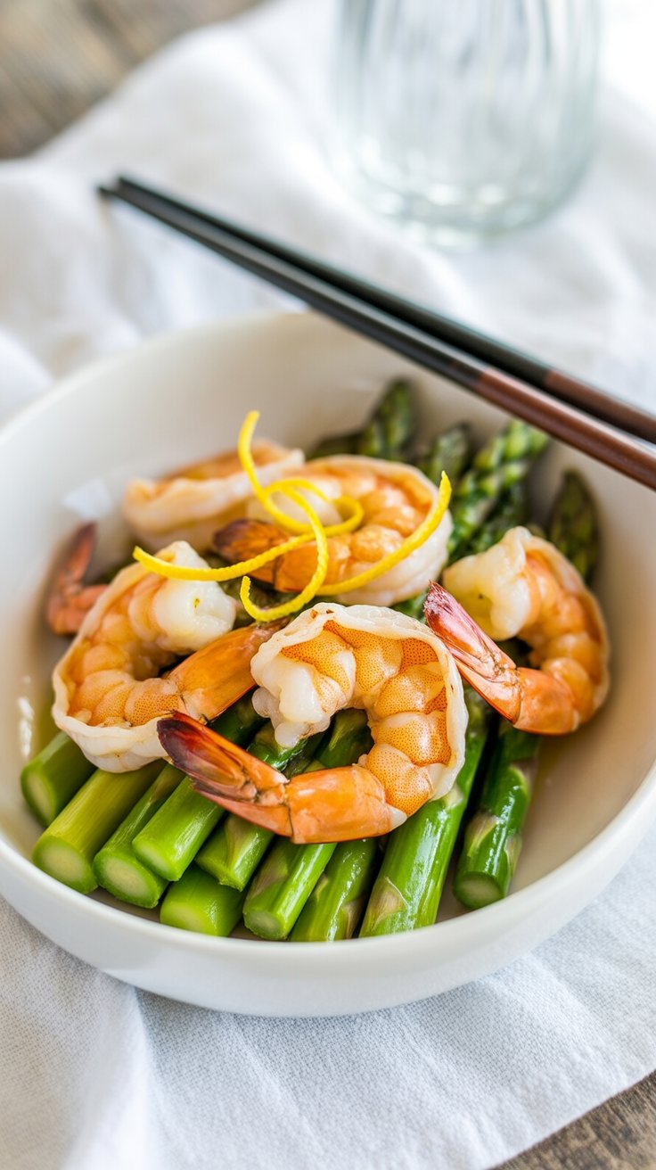 best 15 Minute Shrimp Asparagus Stir Fry