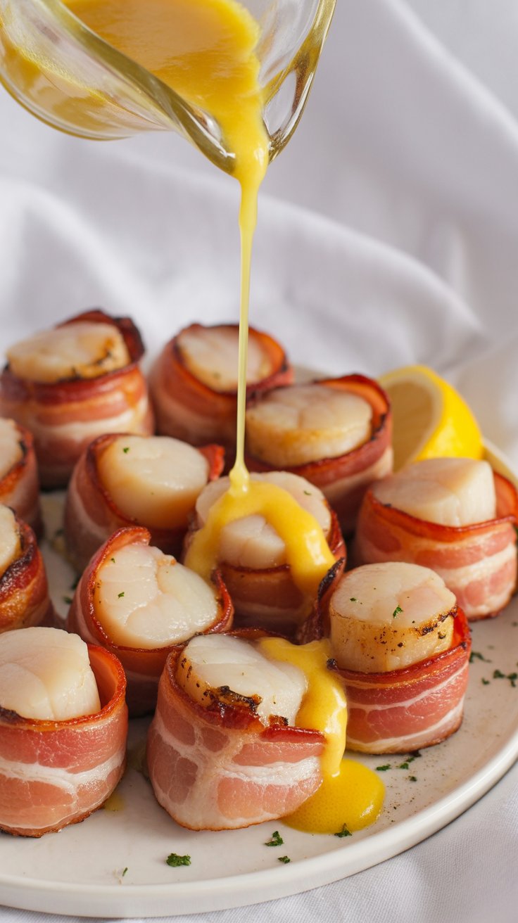 best Bacon Wrapped Scallops with Citrus BBQ Sauce