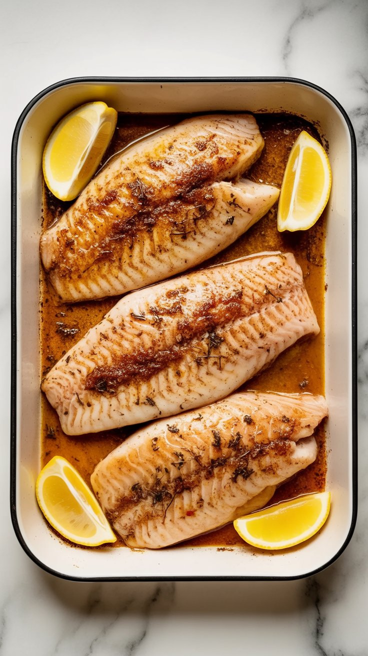 best Baked Tilapia (With Lemon Butter)