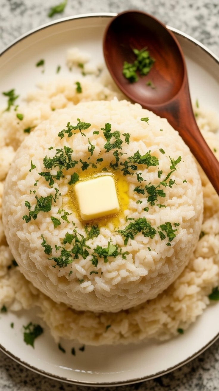 best Buttery Seasoned Rice