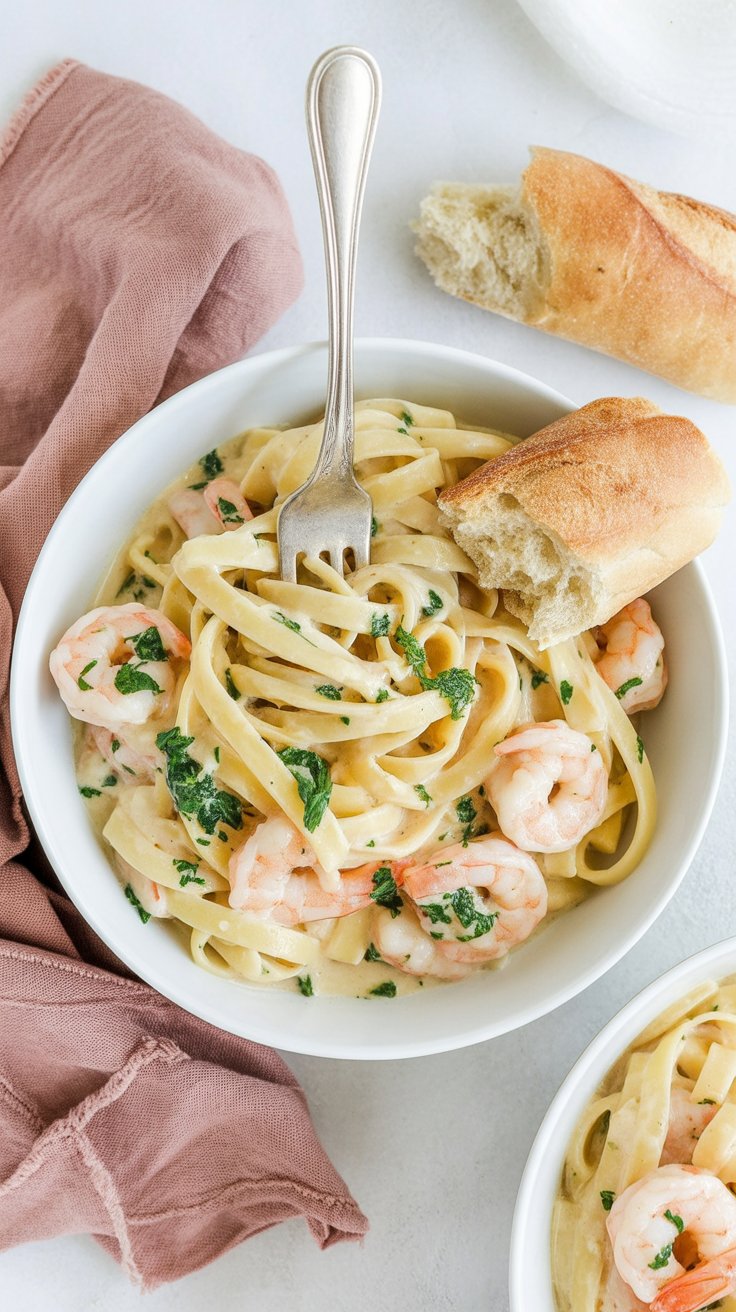 best Creamy Lobster Fettuccine Alfredo