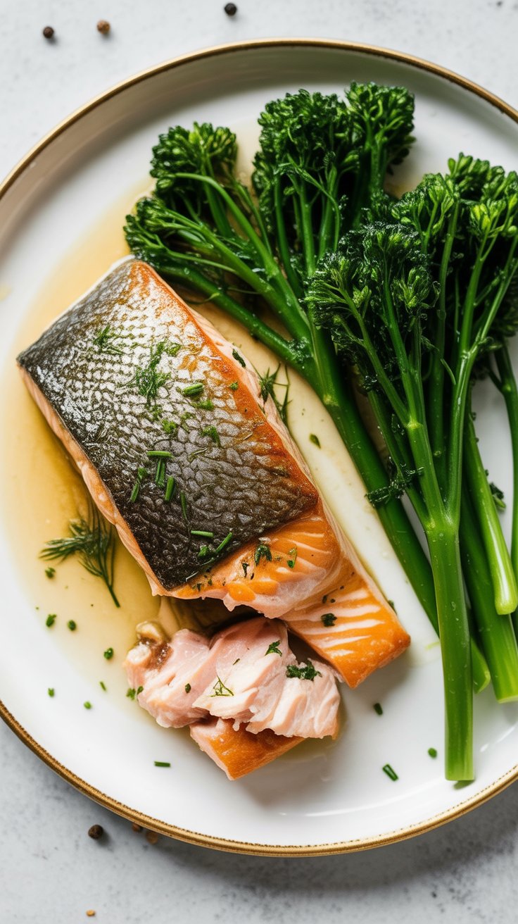 best Garlic Butter Salmon Steak