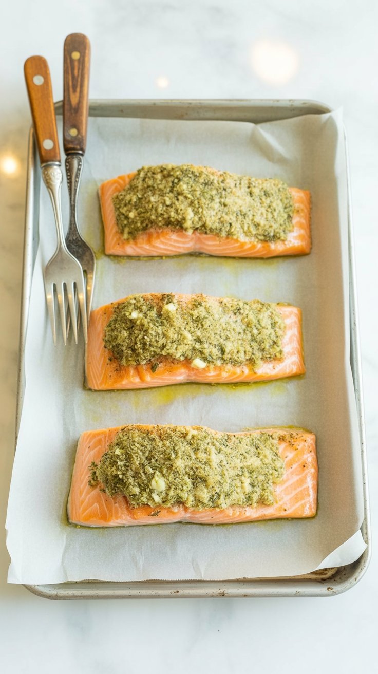 best Garlic Parmesan Keto Baked Salmon