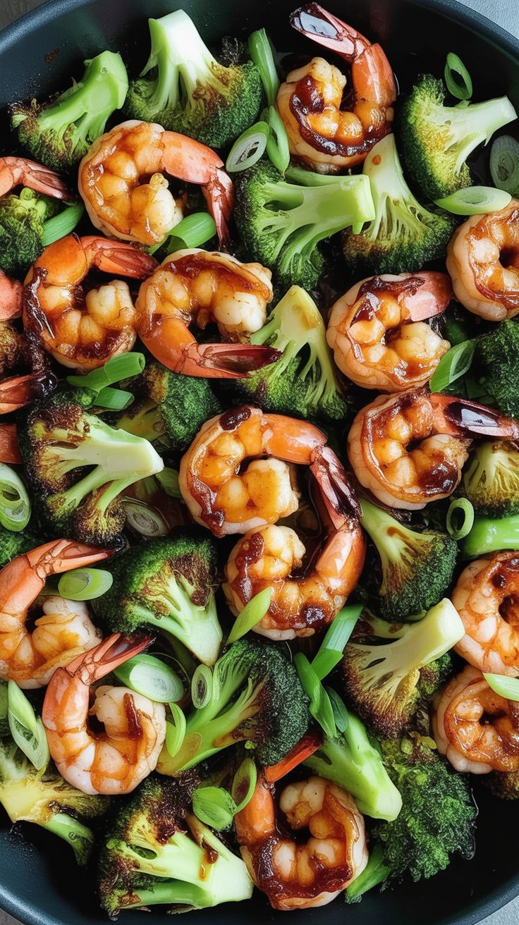 best Honey Garlic Butter Shrimp and Broccoli