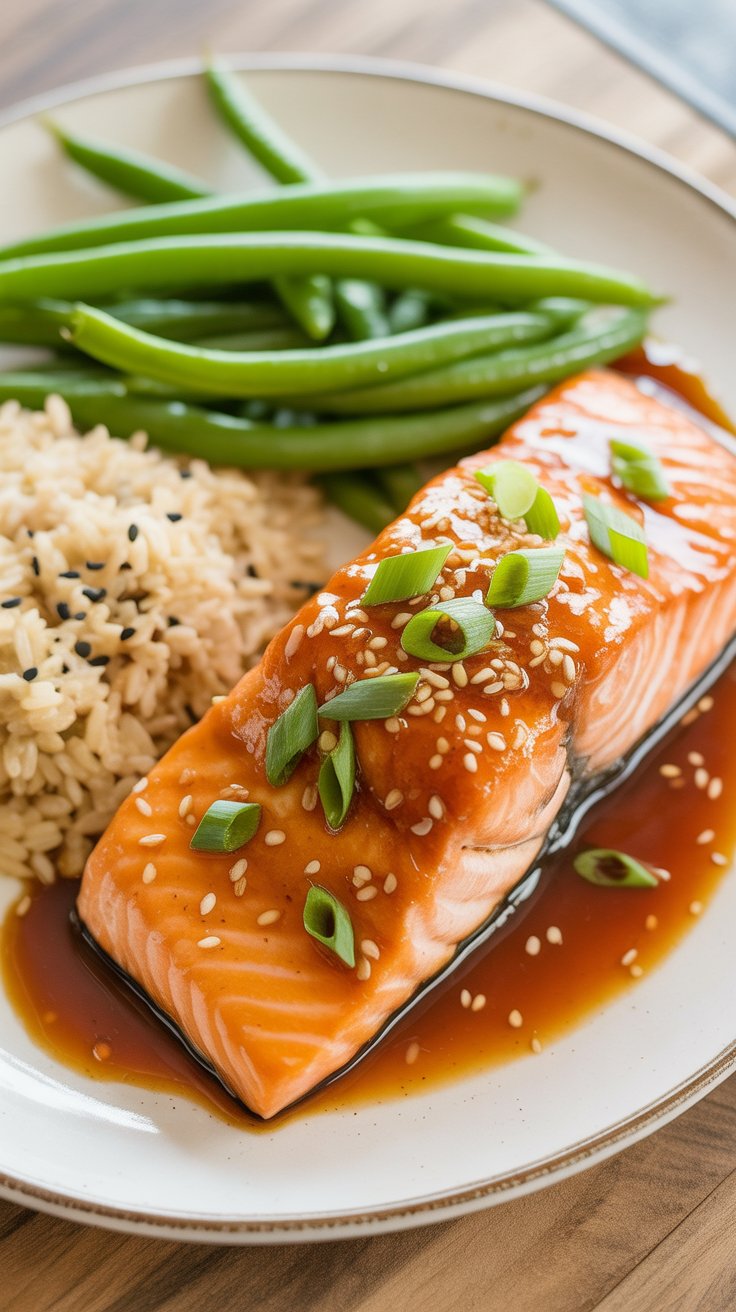 best Maple Soy Glazed Salmon