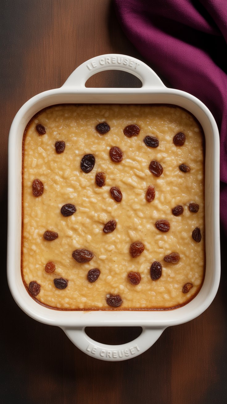 best Old Fashioned Baked Rice Pudding