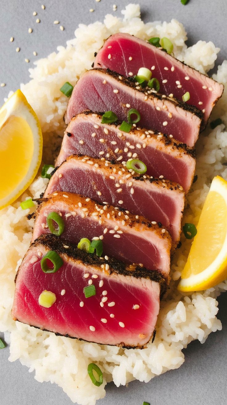 best Pan Seared and Blackened Yellowfin Tuna