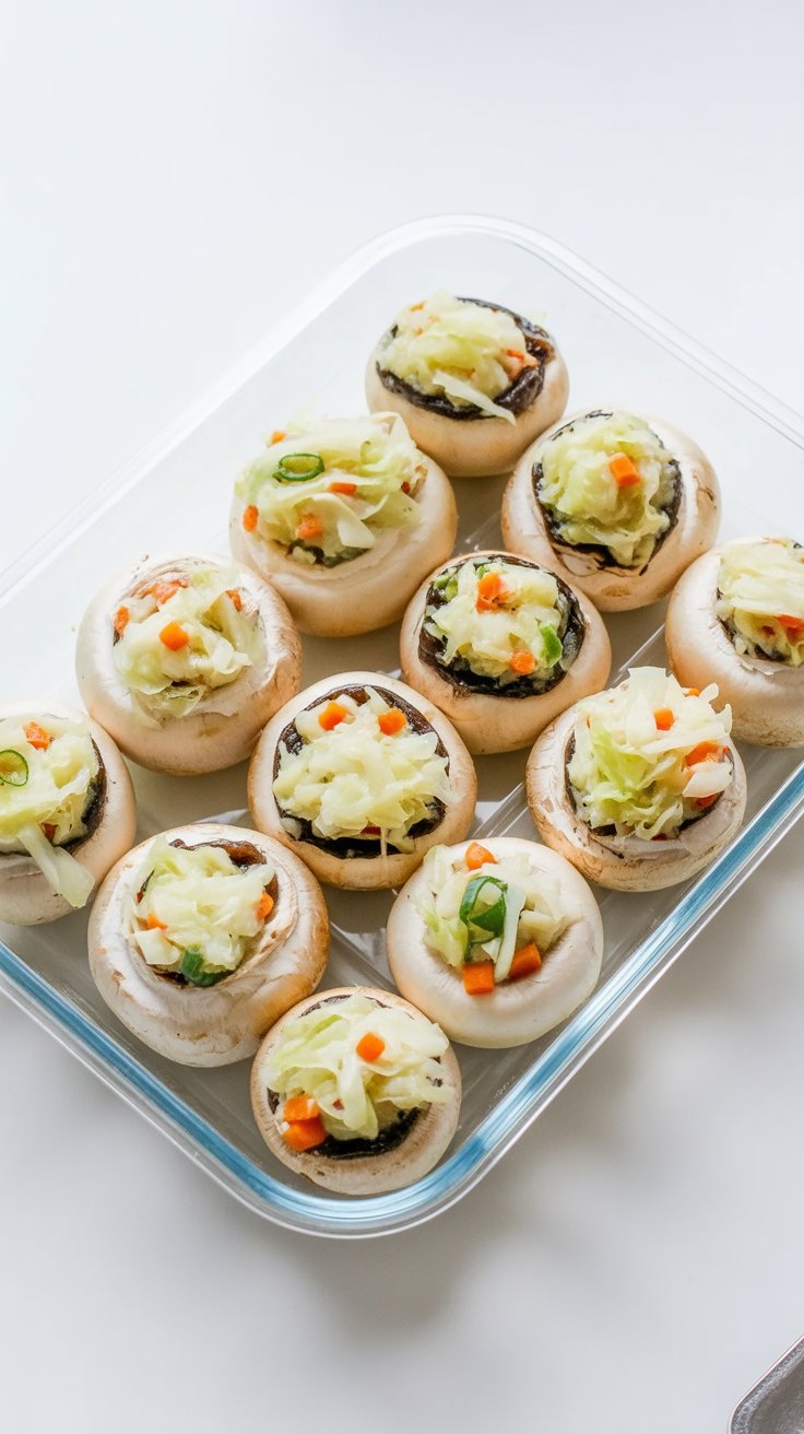 best Seafood Stuffed Mushrooms