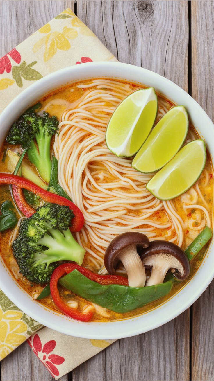 best Thai Red Curry Ramen Noodle Bowls