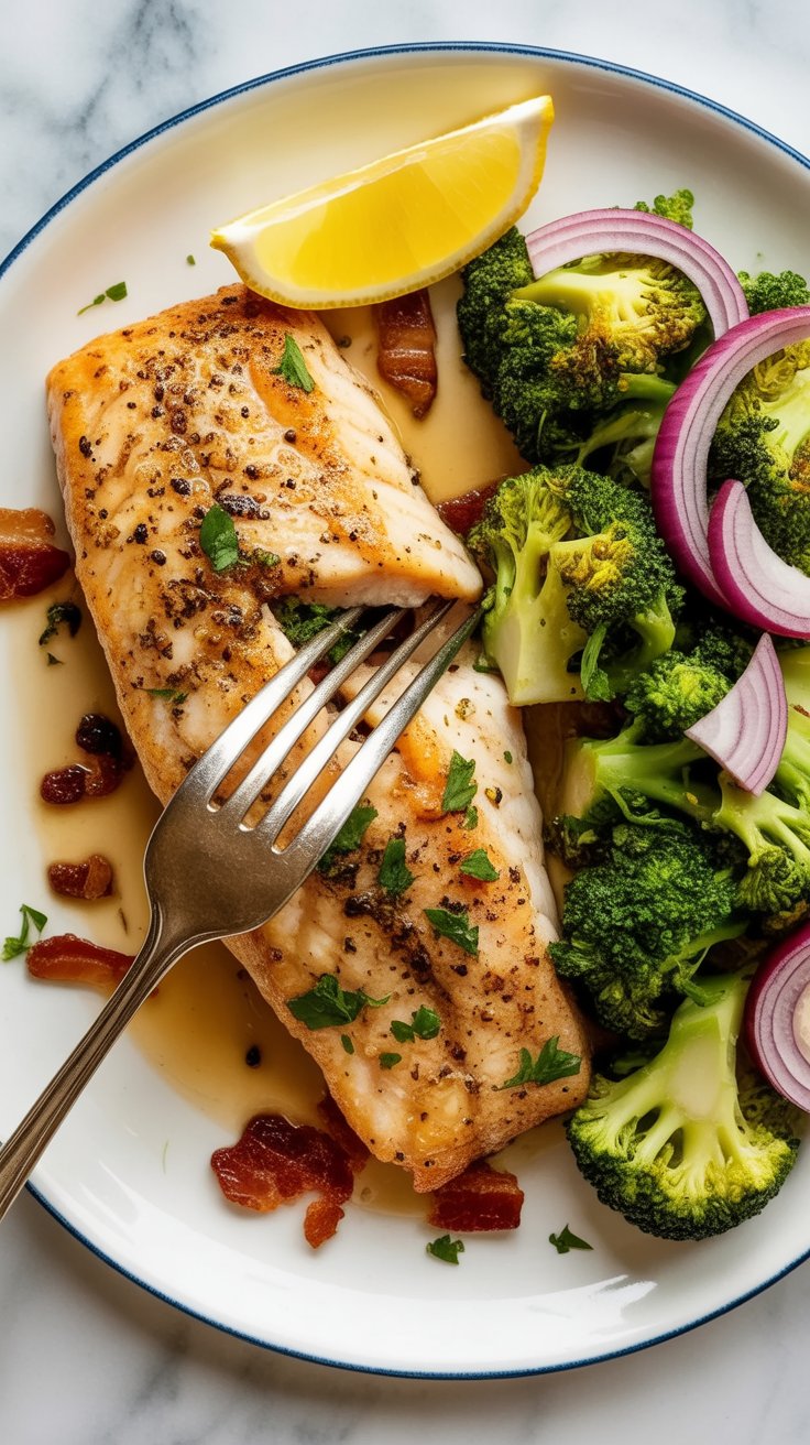 easy Baked Tilapia (With Lemon Butter)