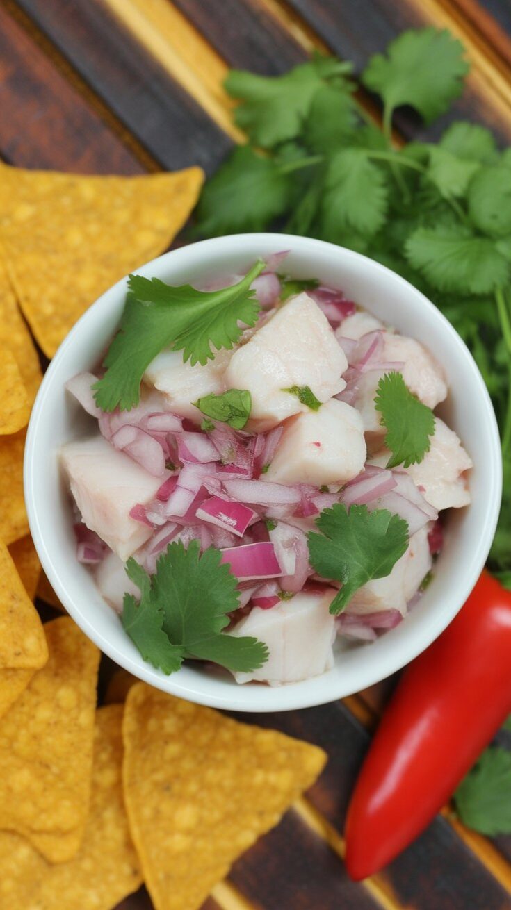 easy Bay Scallop Ceviche