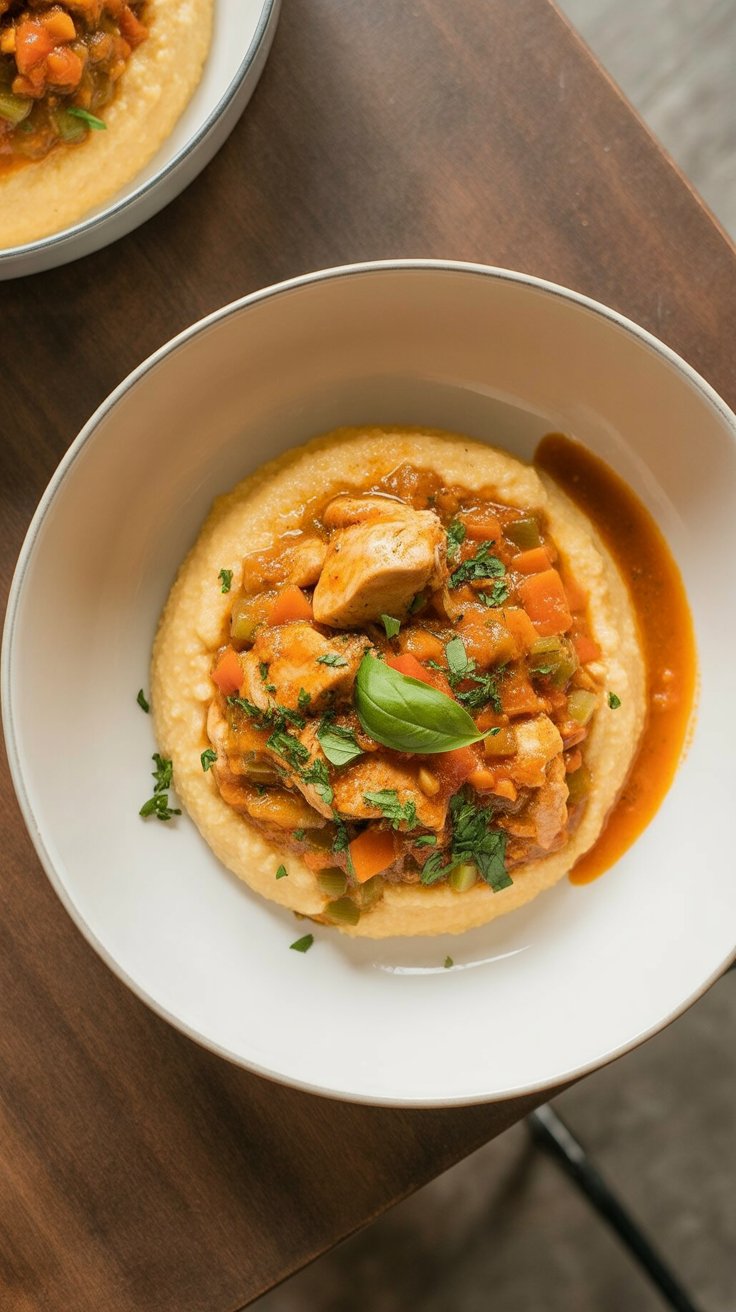 easy Braised Lobster Mushrooms with Tomato and Leek