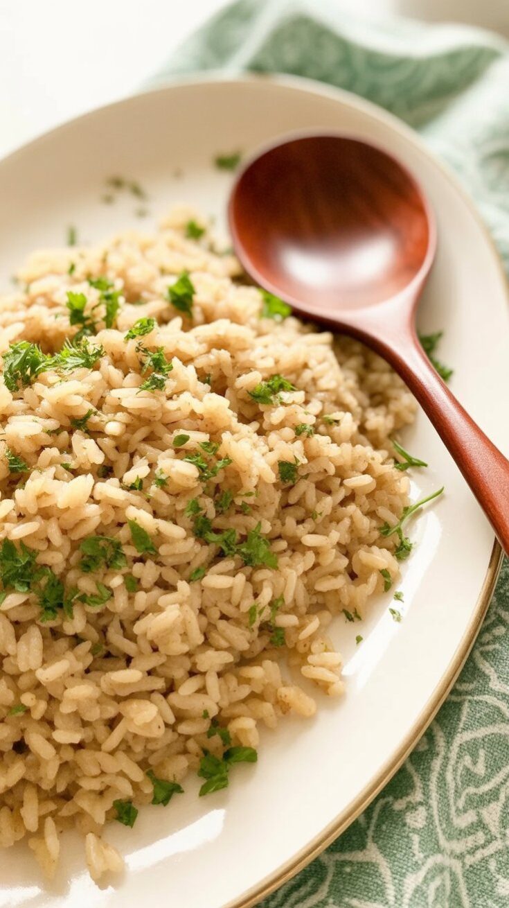 easy Buttery Seasoned Rice