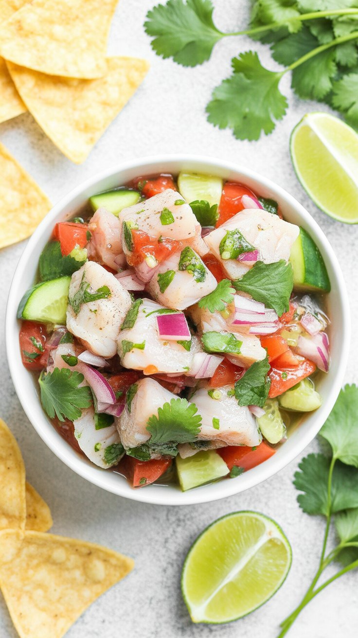 easy Ceviche de Pescado