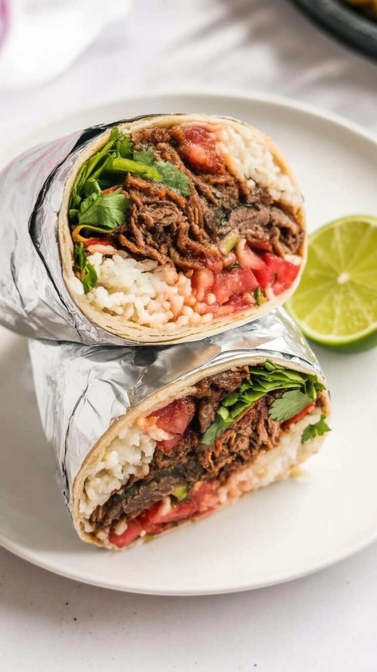 easy Chipotle Steak Burrito Copycat