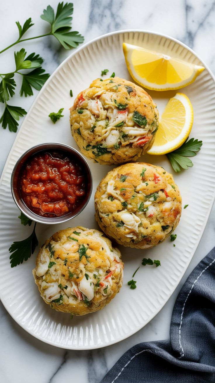 easy Crab Cakes Recipe (Little Filler)