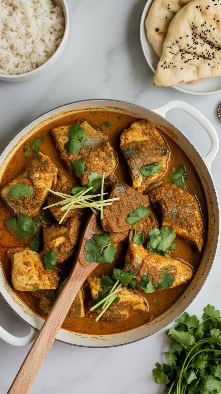 easy Fish Curry (Fish Masala)