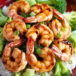 easy Honey Garlic Butter Shrimp and Broccoli