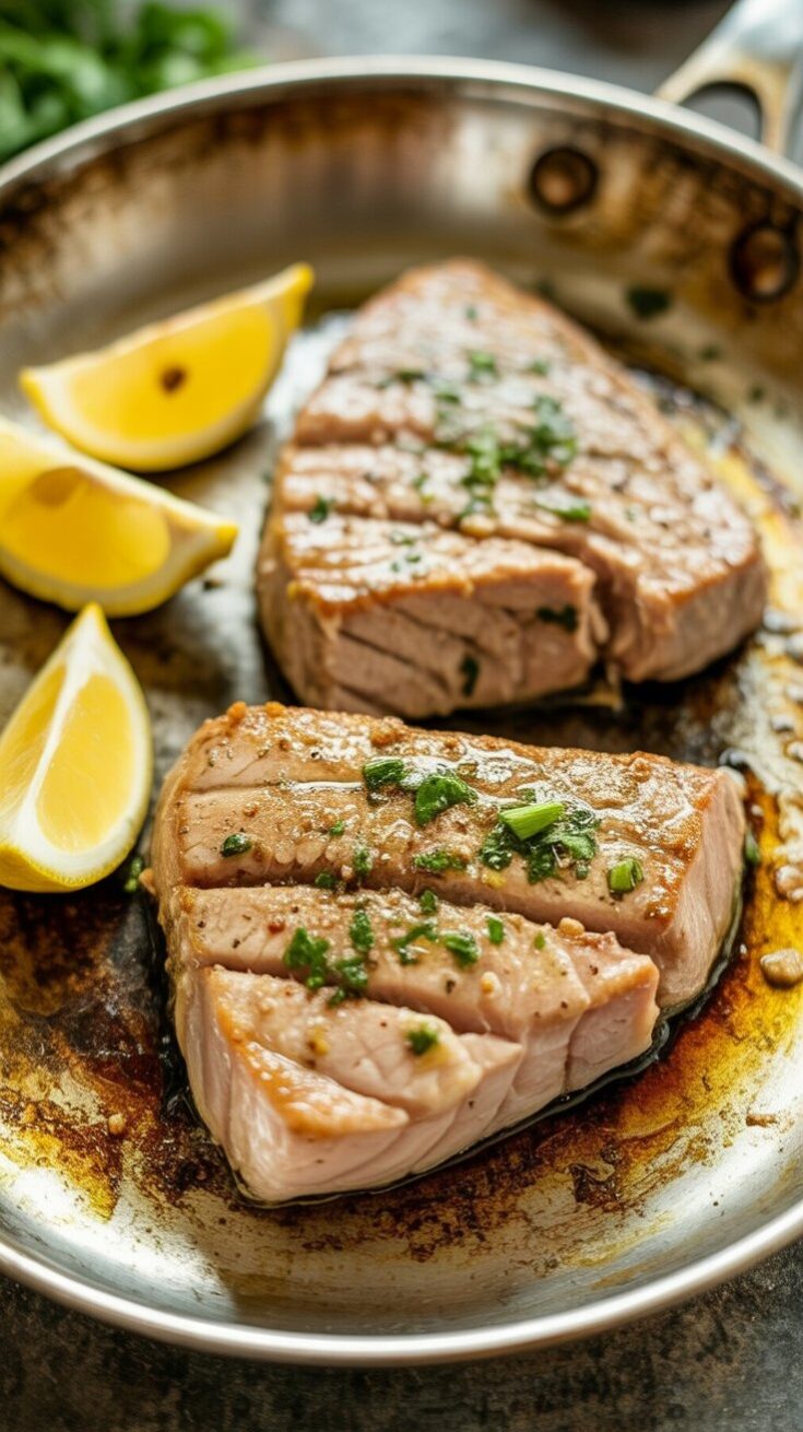 easy Lemon Garlic Swordfish