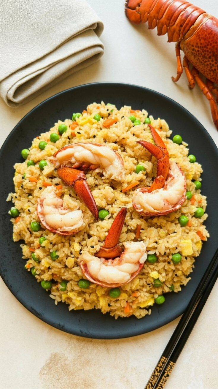 easy Lobster Fried Rice