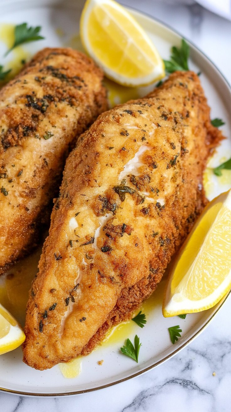 easy Marinated Catfish Fillets