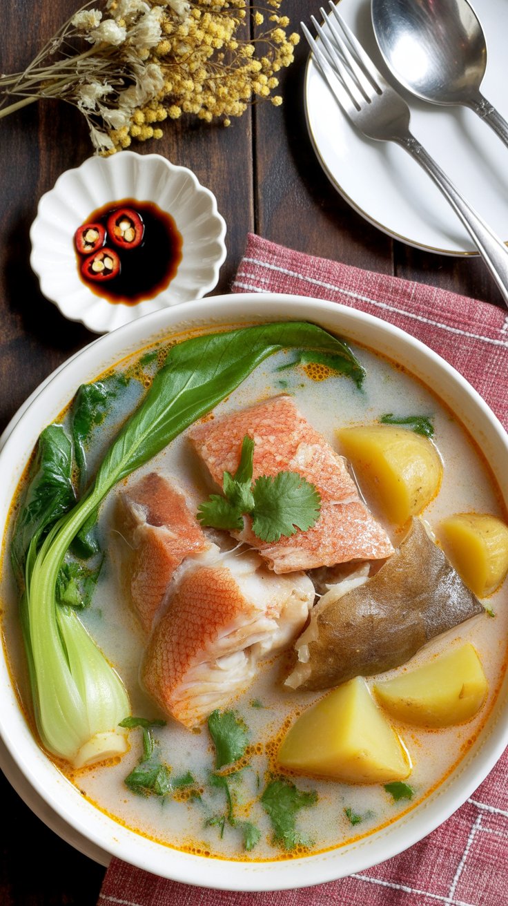 easy Pesang Isda Recipe (Fish in Ginger Broth)