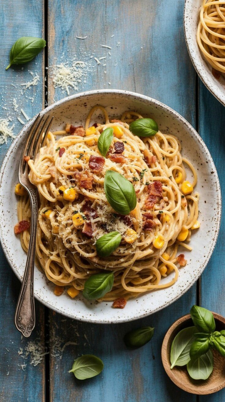 easy Ramen Carbonara