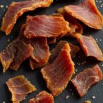 easy Smoked Maple Salmon Jerky