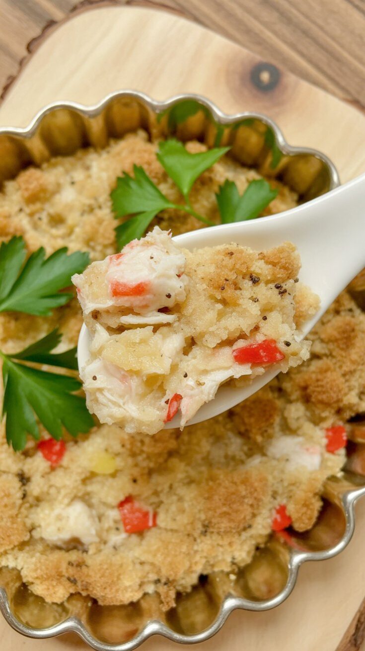 easy Stuffed Deviled Crab