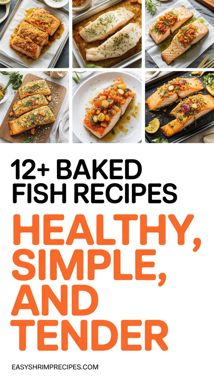 12+ Baked Fish Recipes Healthy, Simple, and Tender
