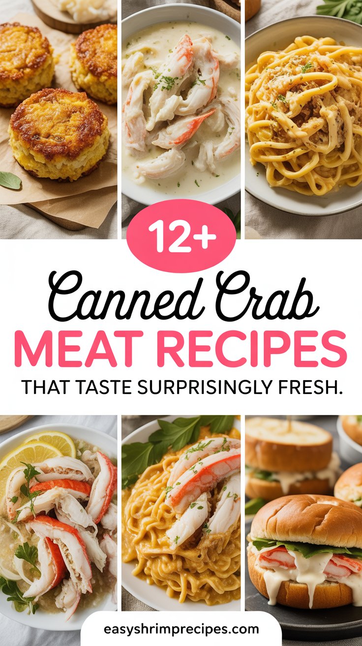 12+ Canned Crab Meat Recipes That Taste Surprisingly Fresh