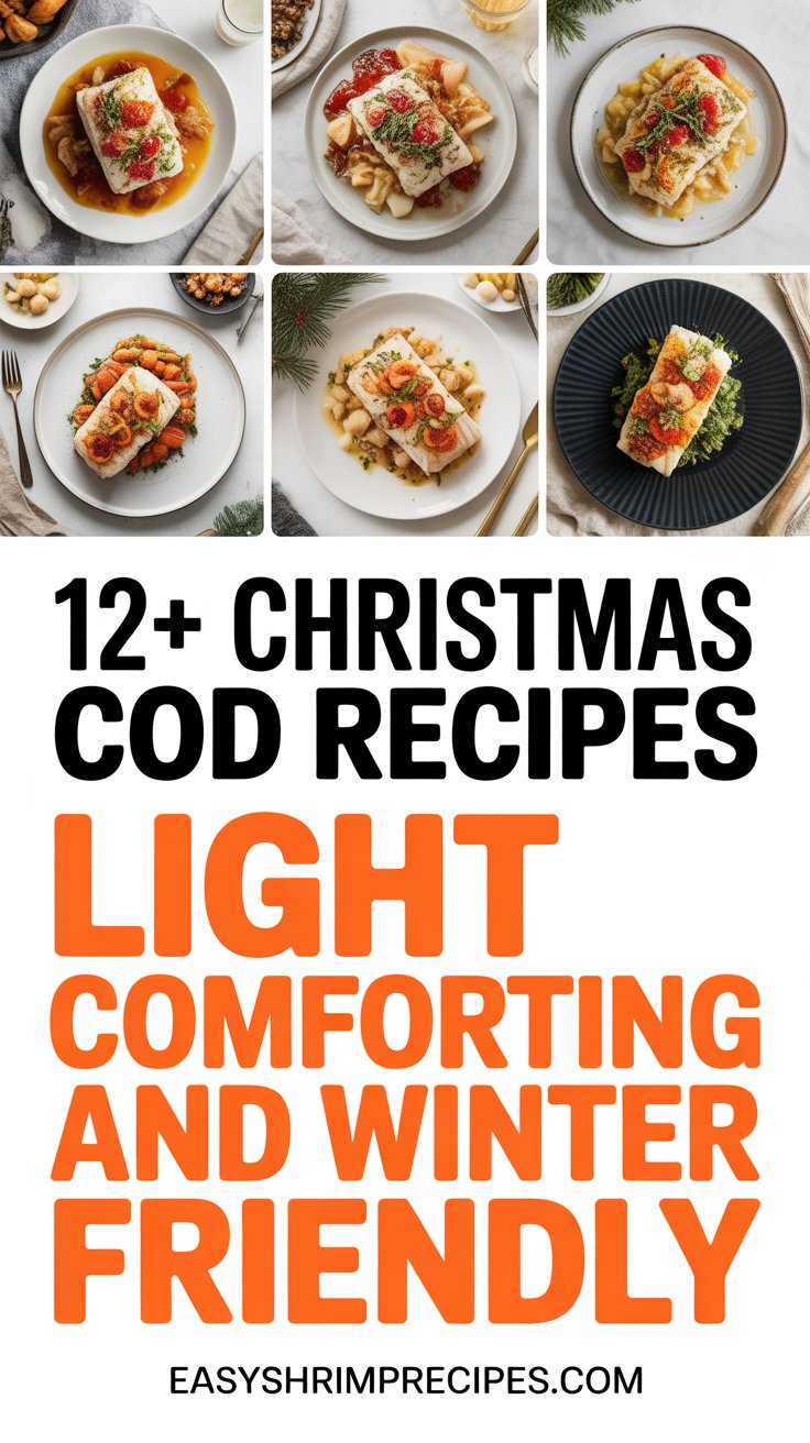 12+ Christmas Cod Recipes Light Comforting and Winter Friendly