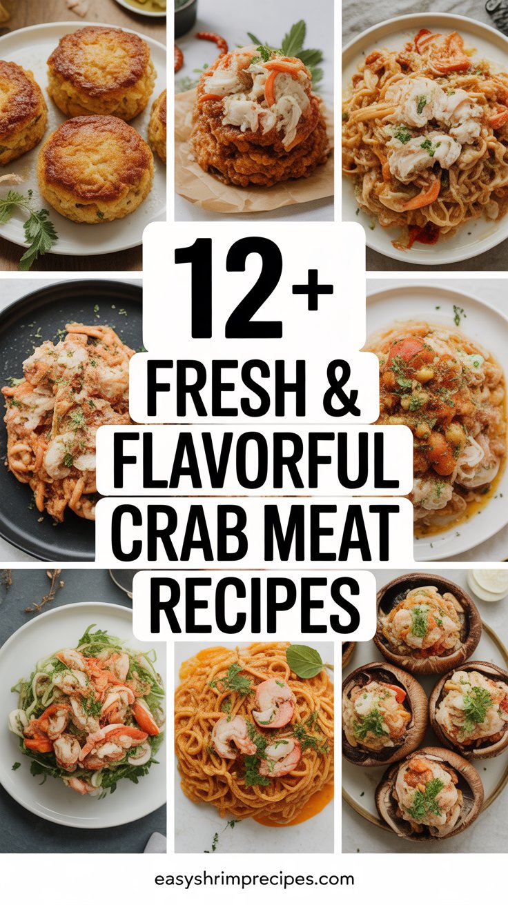 12+ Crab Meat Recipes for Fresh, Flavorful Meals
