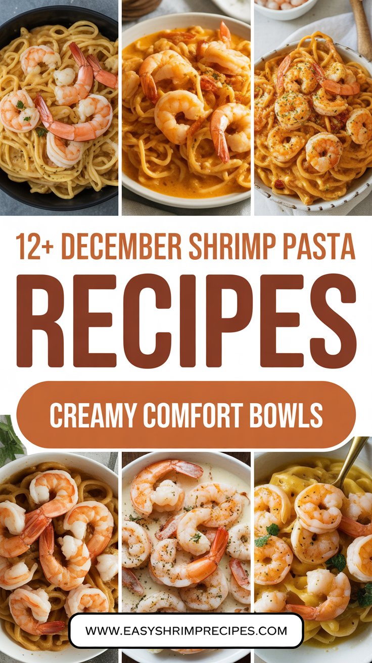 12+ December Shrimp Pasta Recipes Creamy Comfort Bowls