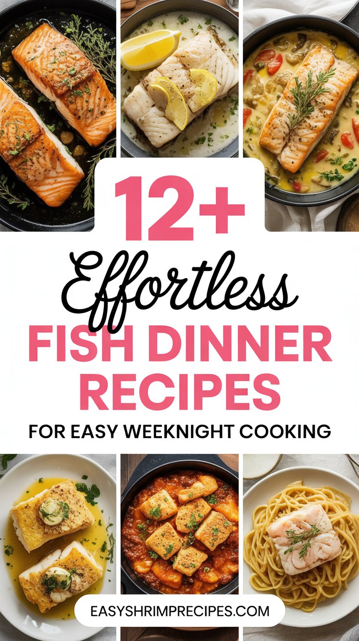 12+ Fish Dinner Recipes for Effortless Weeknight Cooking