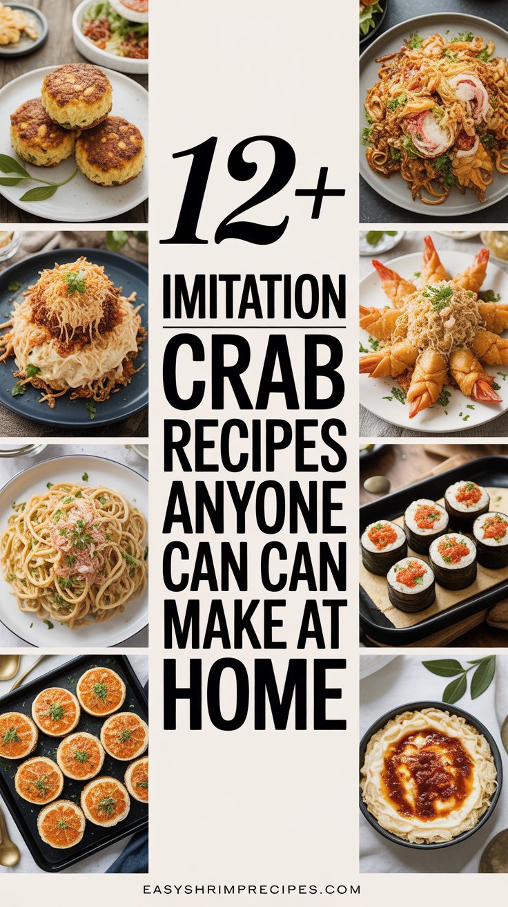 12+ Imitation Crab Recipes Anyone Can Make at Home
