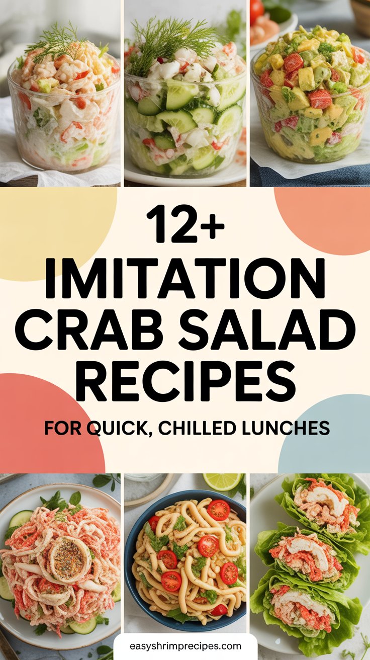 12+ Imitation Crab Salad Recipes for Quick, Chilled Lunches