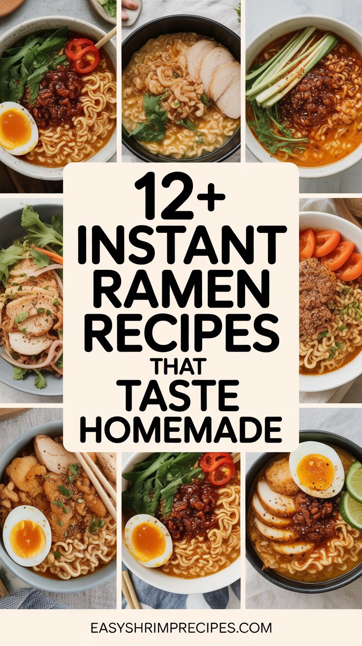12+ Instant Ramen Recipes That Taste Homemade