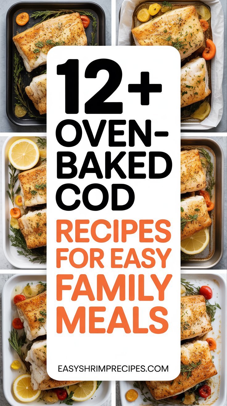 12+ Oven-Baked Cod Recipes For Easy Family Meals