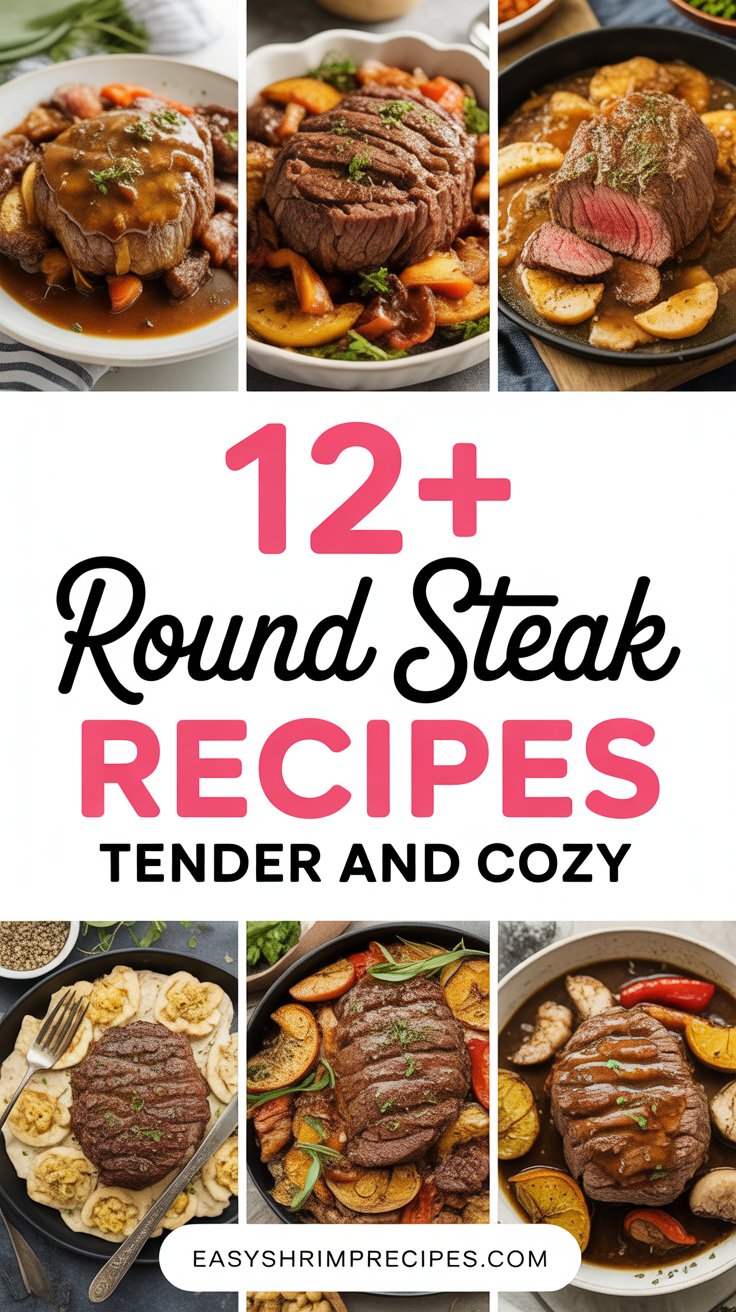 12+ Round Steak Recipes Tender And Cozy