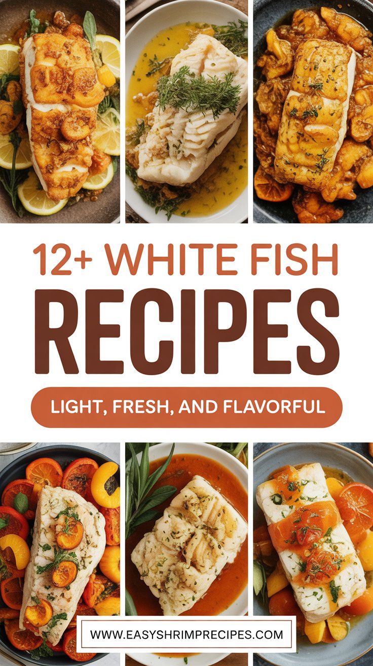 12+ White Fish Recipes Light, Fresh, and Flavorful